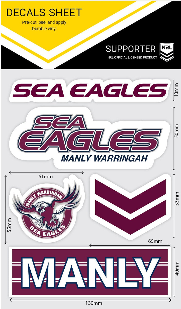 Sea Eagles Stickers and Decals – The Big Outlet Store