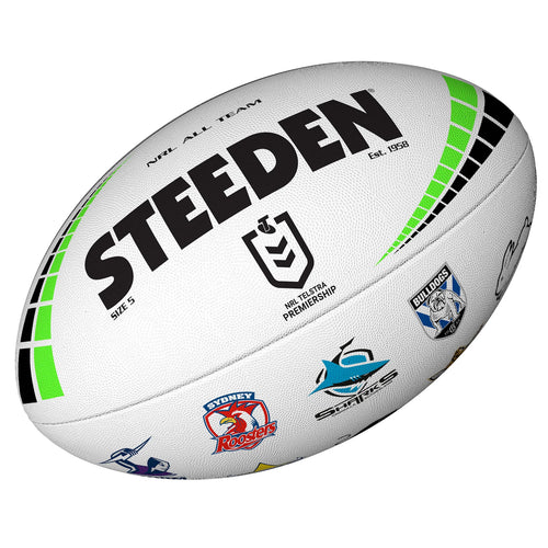 STEEDEN NRL ALL TEAM LOGO SUPPORTER BALL STEEDEN