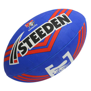 KNIGHTS STEEDEN NRL SUPPORTER BALL SIZE 5