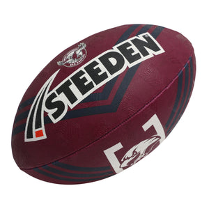 MANLY SEA EAGLES SUPPORTER BALL 11INCH STEEDEN