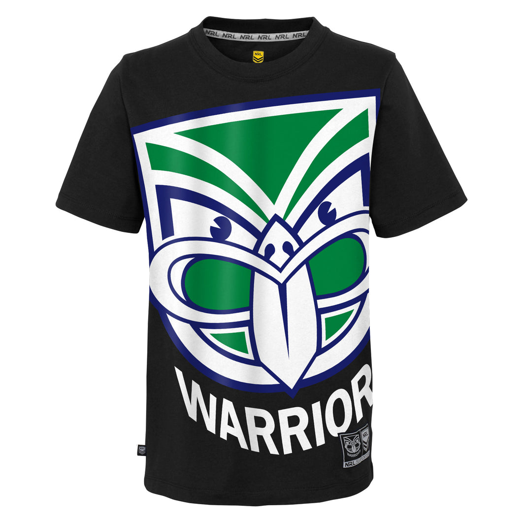 WARRIORS TEAM LOGO SS TEE NRL