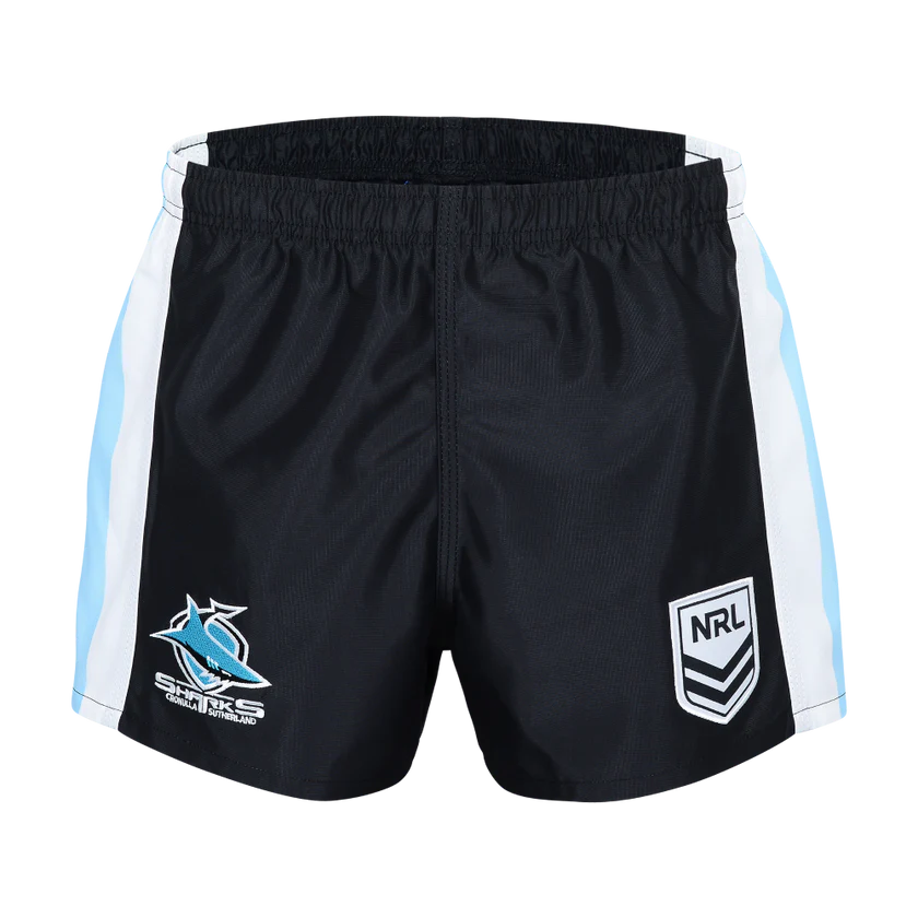 SHARKS SUPPORTER SHORTS NRL