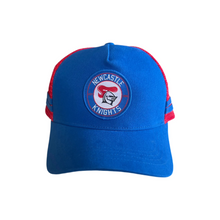 Load image into Gallery viewer, KNIGHTS STRIPE TRUCKER CAP NRL