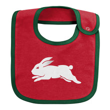 Load image into Gallery viewer, RABBITOHS 3PC CREEPER, BIB &amp; BOOTIE SET NRL