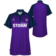 Load image into Gallery viewer, MELBOURNE STORM COLLEGE PERFORMANCE POLO NRL