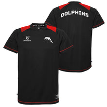 Load image into Gallery viewer, DOLPHINS PERFORMANCE SS TEE NRL