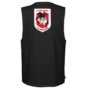 DRAGONS CORE LOGO MUSCLE TEE NRL