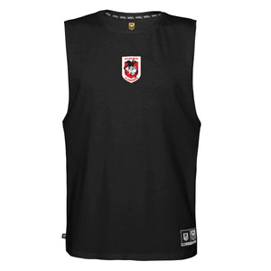 DRAGONS CORE LOGO MUSCLE TEE NRL