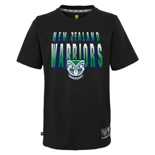 WARRIORS TEAM LOGO SS TEE NRL