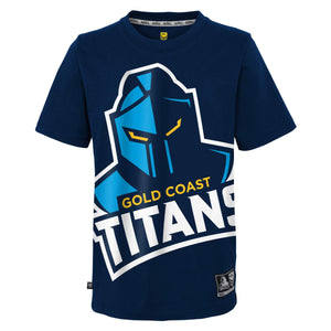 GOLD COAST TITANS LOGO TEE NRL