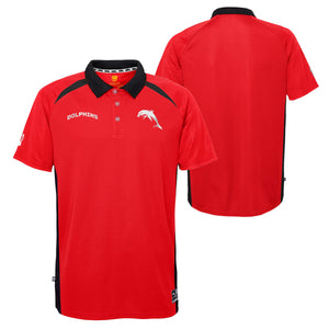 DOLPHINS MENS PERFORMANCE POLO NRL