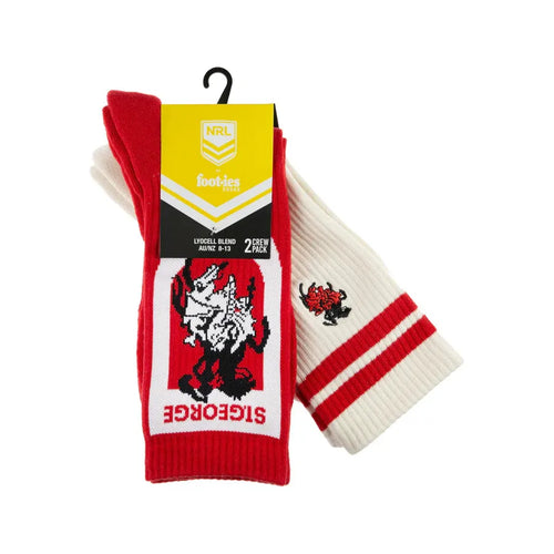 DRAGONS CREW SOCKS NRL