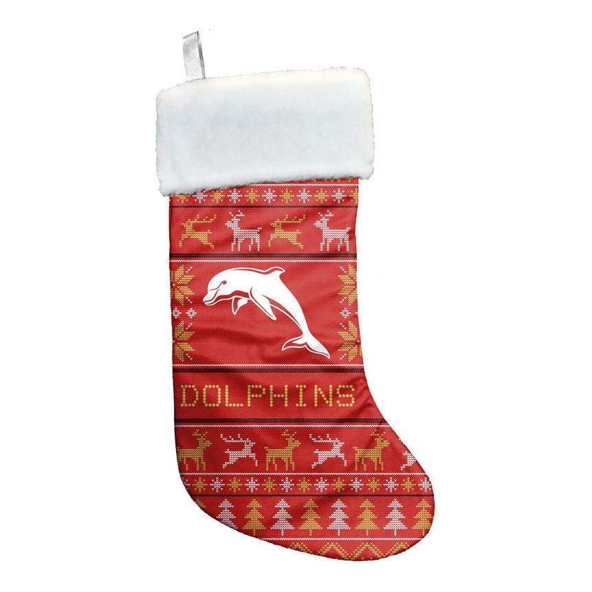 DOLPHINS XMAS STOCKING NRL