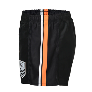 WESTS TIGERS SUPPORTER SHORTS NRL