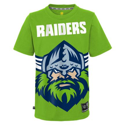 CANBERRA RAIDERS TEAM LOGO SS TEE NRL