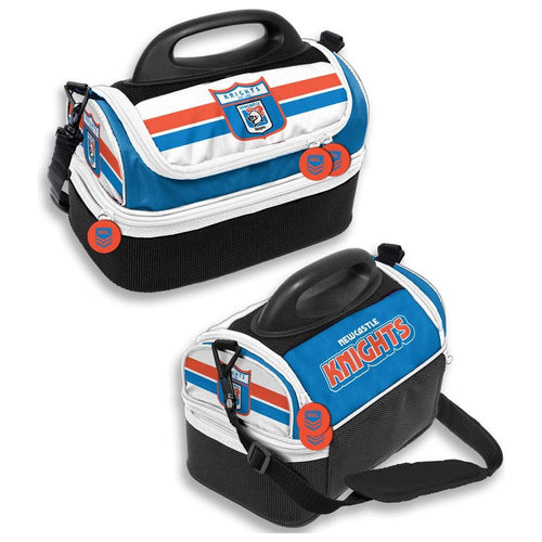KNIGHTS RETRO DOME COOLER BAG NRL