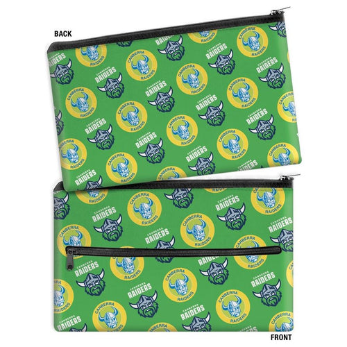 RAIDERS LARGE PENCIL CASE NRL