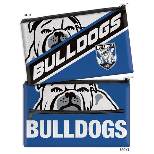 BULLDOGS LARGE PENCIL CASE NRL