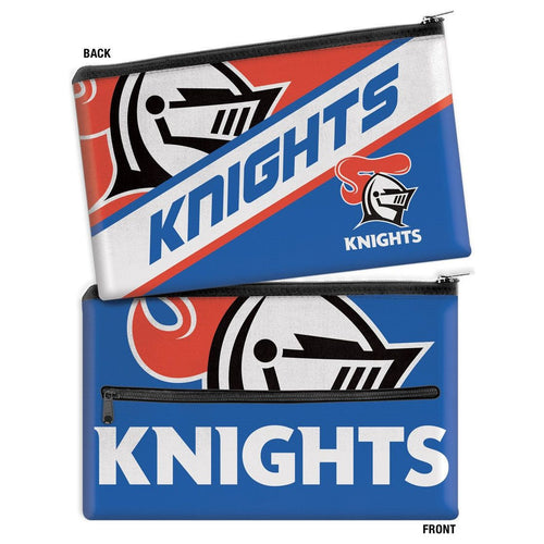 KNIGHTS LARGE PENCIL CASE NRL