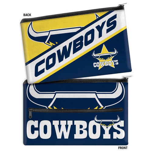 COWBOYS LARGE PENCIL CASE NRL