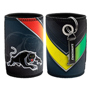 PANTHERS CAN COOLER & BOTTLE OPENER NRL