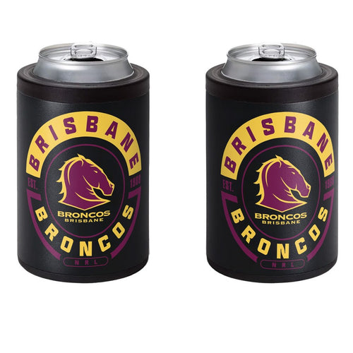 BRONCOS INSULATED CAN COOLER NRL