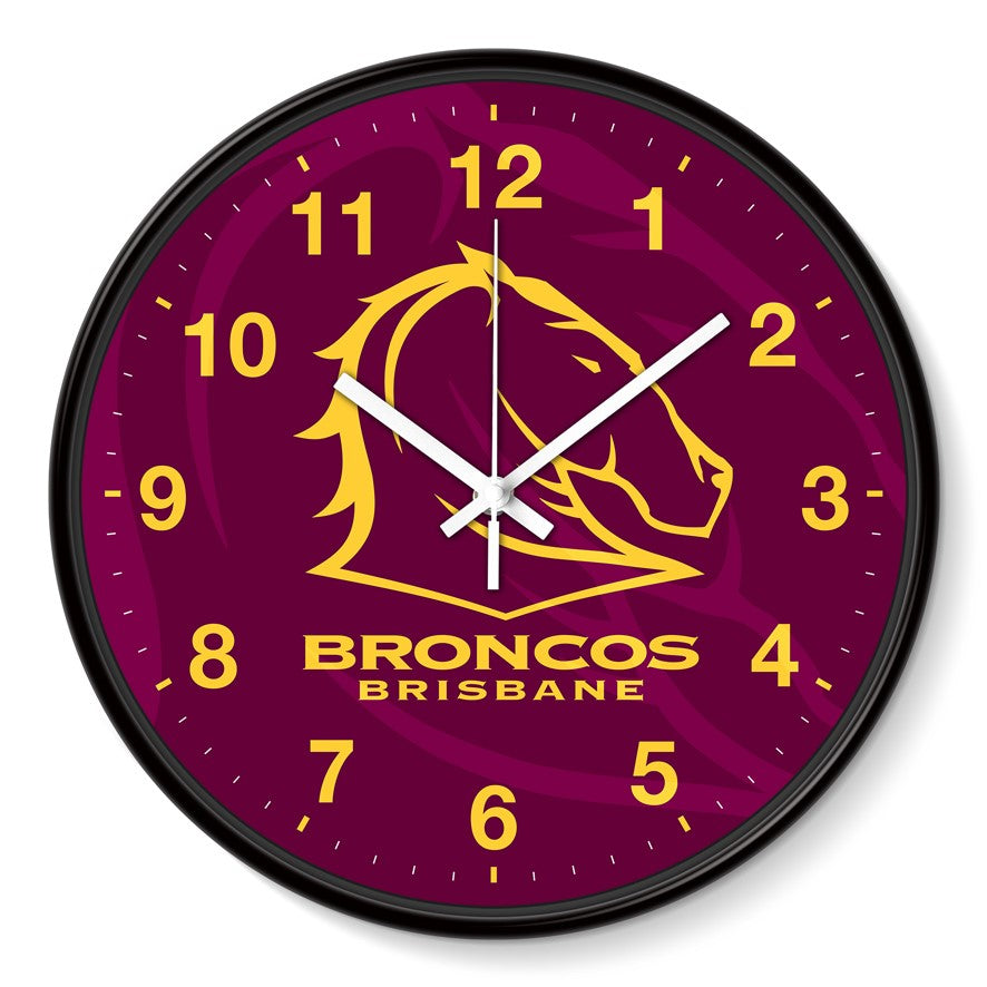 BRONCOS WALL CLOCK