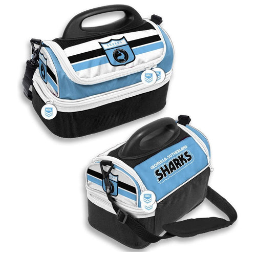 SHARKS RETRO DOME COOLER BAG NRL