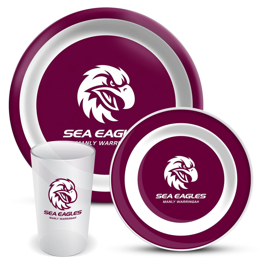 SEA EAGLES 3-PIECE DINNER SET (Copy) NRL