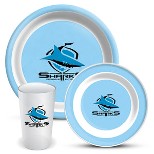 SHARKS 3-PIECE DINNER SET