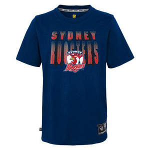 ROOSTERS TEAM LOGO SS TEE NRL