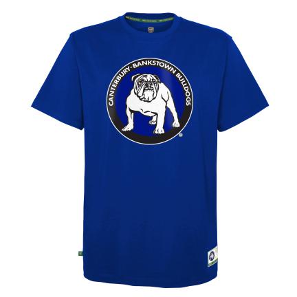 BULLDOGS HERITAGE LOGO SS TEE NRL