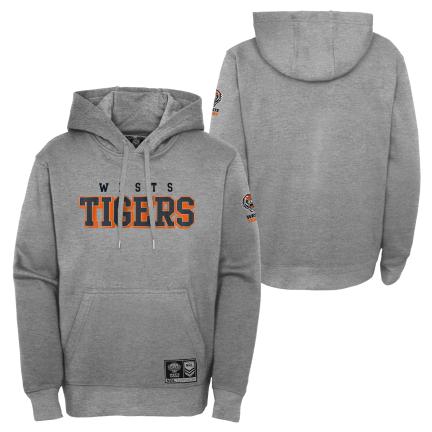 WESTS TIGERS WORDMARK HOODY NRL