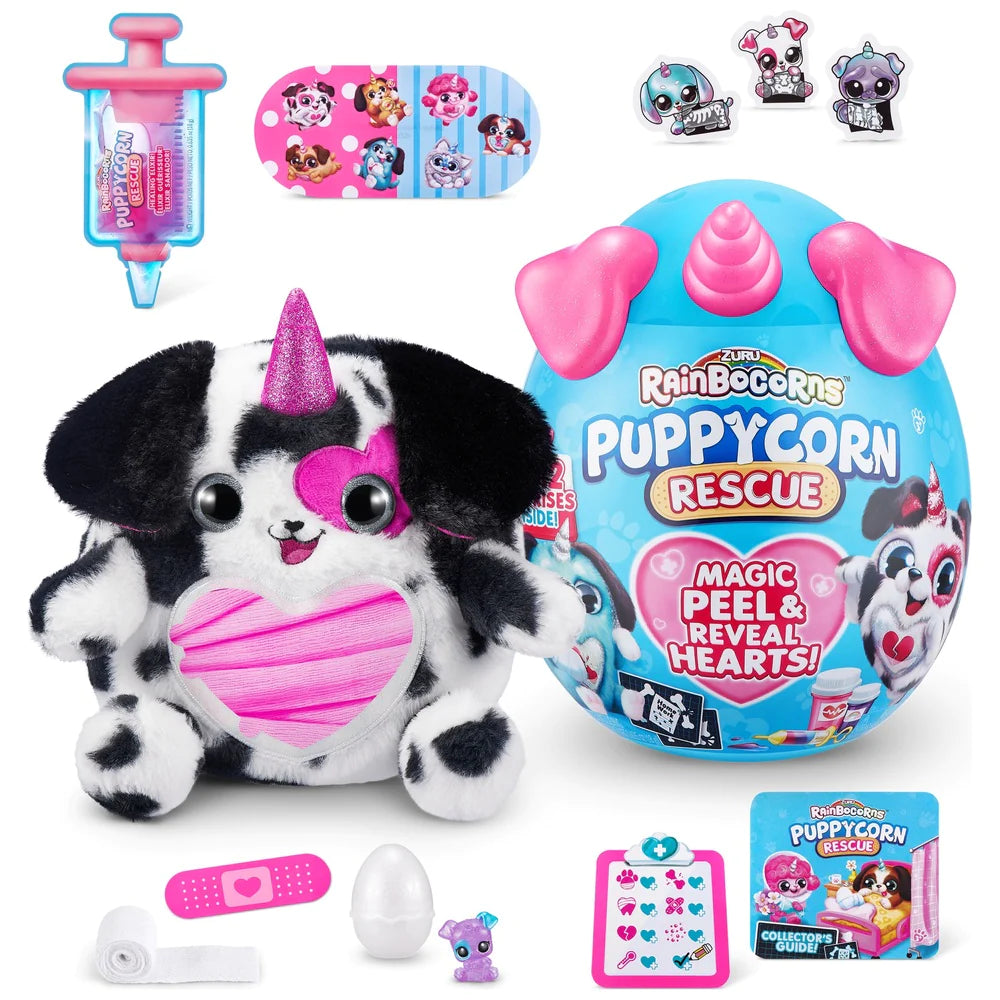 RAINBOCORNS PUPPYCORN RESCUE SEQUIN SURPRISE ZURU