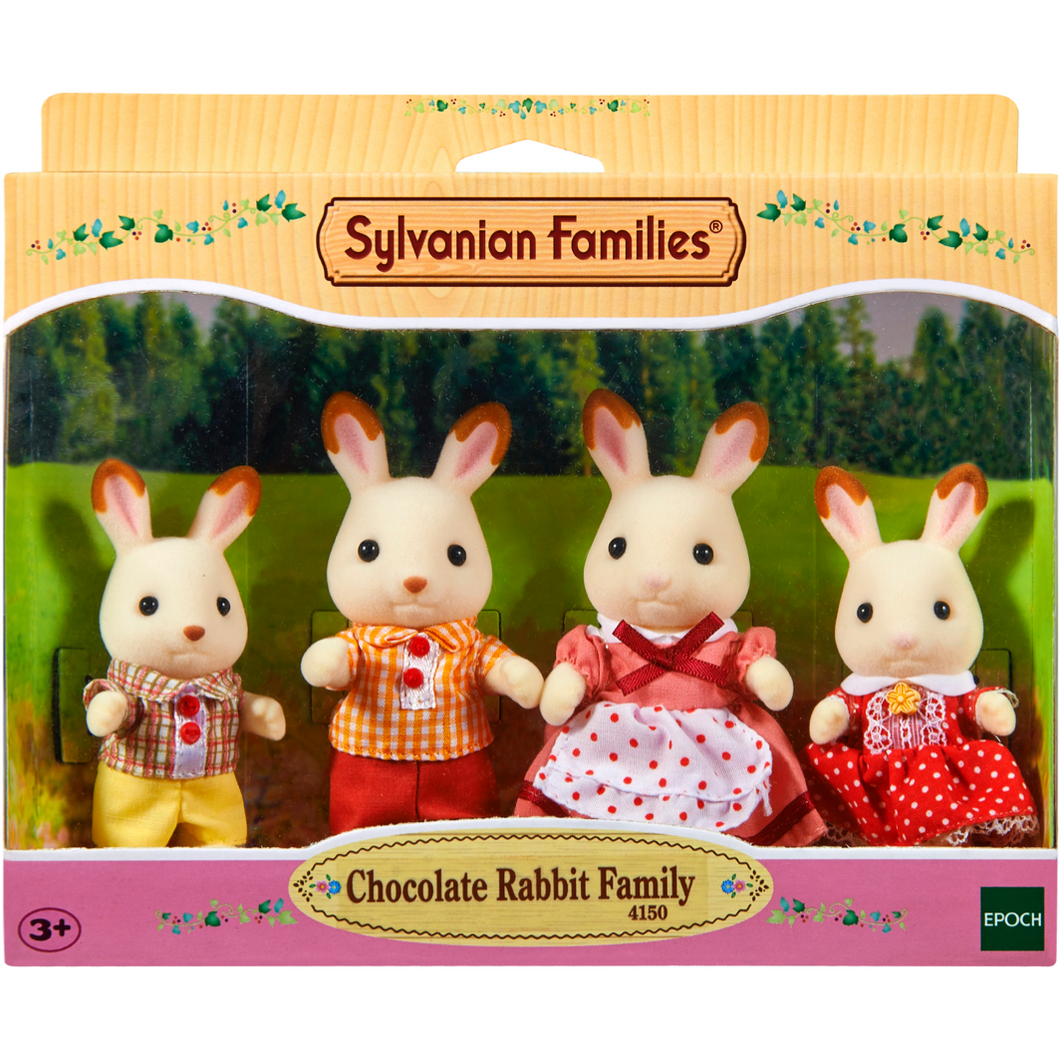 SF CHOCOLATE RABBIT FAMILY SYLVANIAN FAMILIES