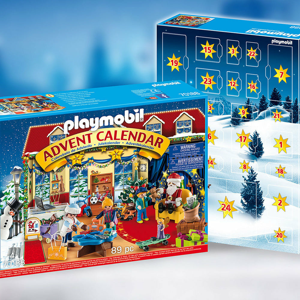 PLAYMOBIL ADVENT CALENDAR CHRISTMAS TOY STORE PLAYMOBIL