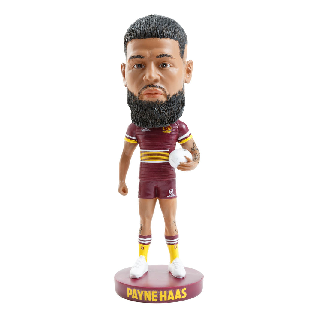 BRONCOS PAYNE HAAS BOBBLEHEAD NRL