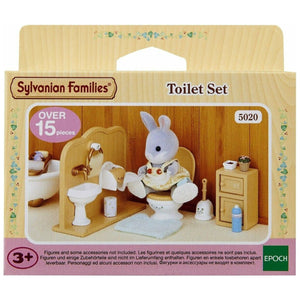 SF TOILET SET SYLVANIAN FAMILIES