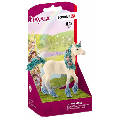 SCHLEICH - FLOWER UNICORN FOAL SCHLEICH