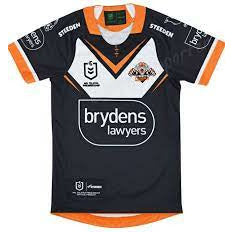 WESTS TIGERS JUNIOR HOME JERSEY 2021 STEEDEN